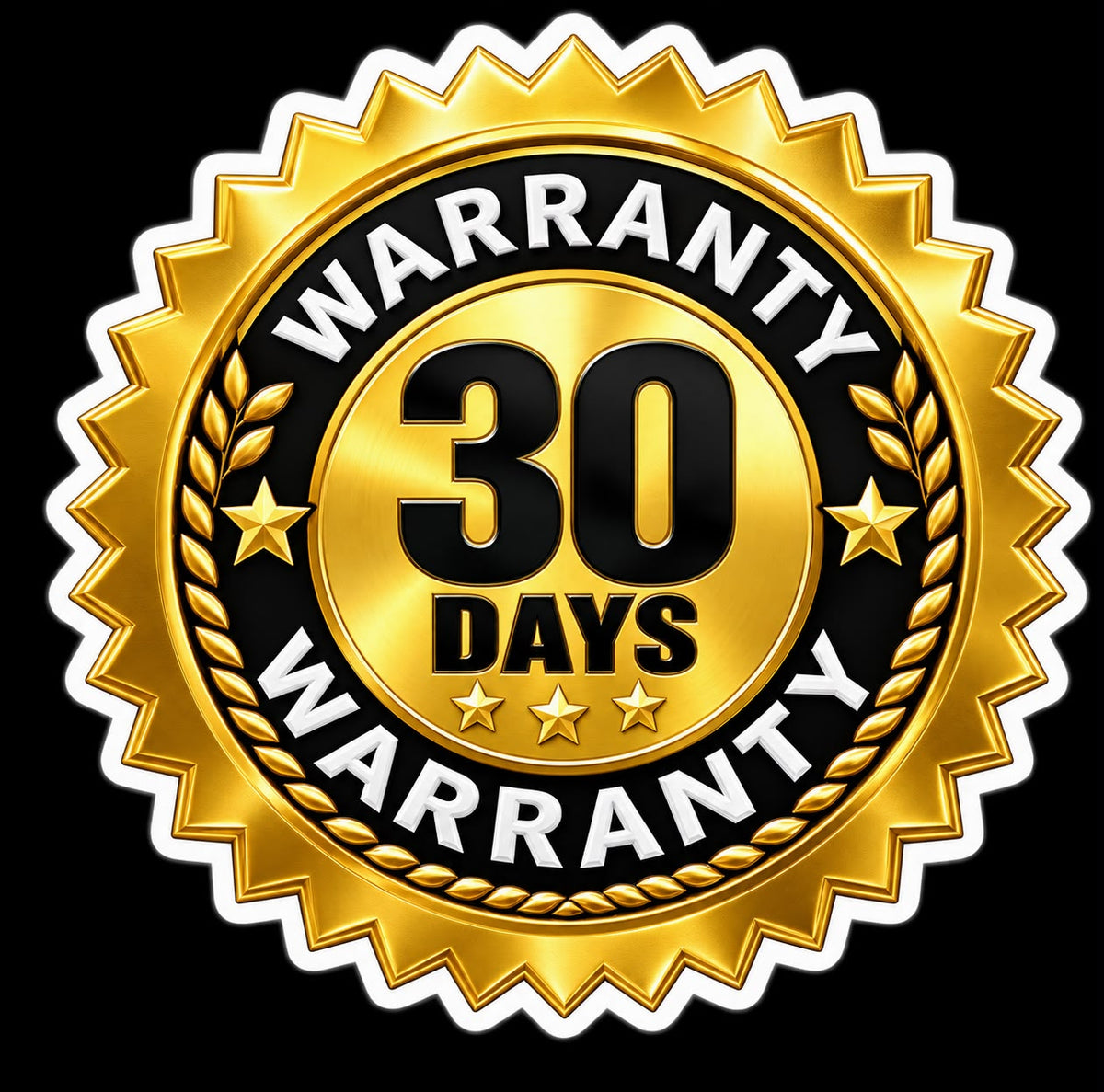 30 Day Warranty