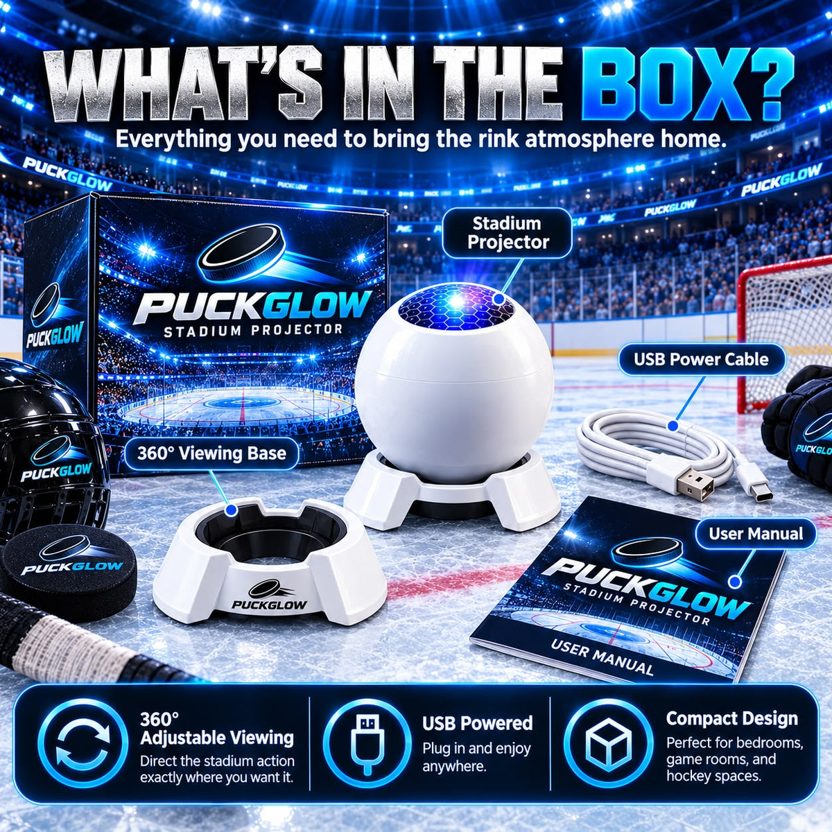 PuckGlow™ Projector